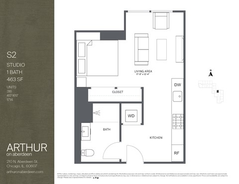 floor plan the gallery residences apartment homes for rent